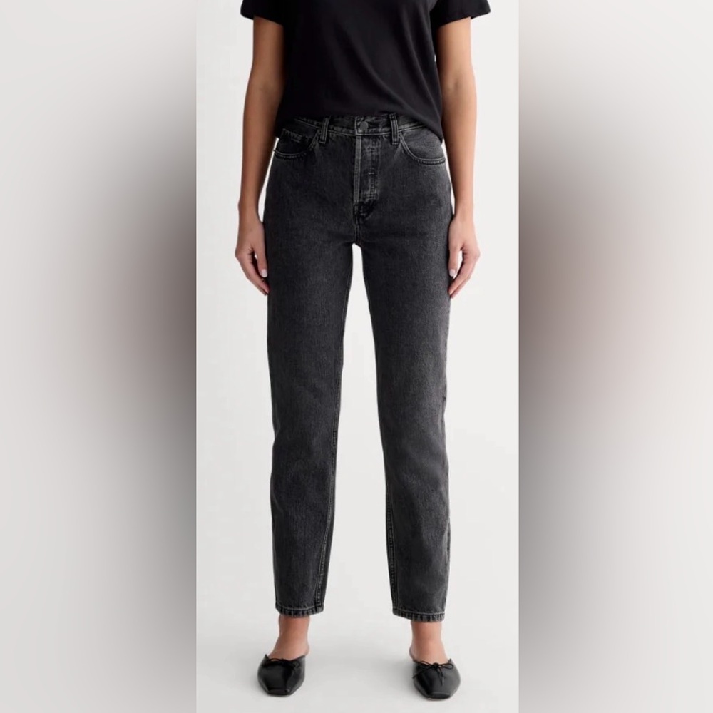 Everlane “The 90’s Cheeky Jean” Organic Cotton Black Jeans - Picture 1 of 5